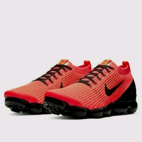 vapormax flyknit 3 black crimson